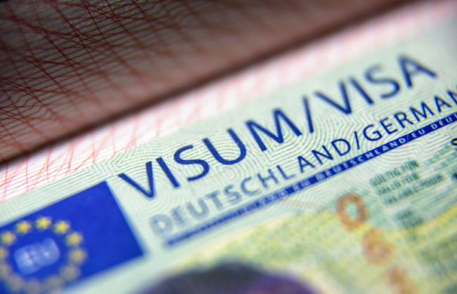 I want to learn German in Germany. How can I find language school that allows me to apply for a visa?